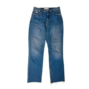 Abercrombie & Fitch Blue Straight Leg Jeans